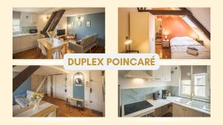 Duplex Poincaré - Proche Hôtel de Ville - 4 pers - 9