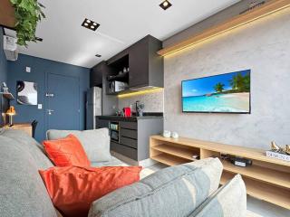 Allianz Parque 1 Suite 1 Bdrm Pool Bourbon Mall - São Paulo - 5