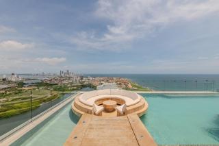 New Apt Beautiful Sea View and Walled City 2BR - Cartagena - 9