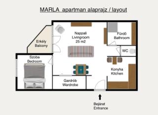 MARLA Apartman - Szeged - 6