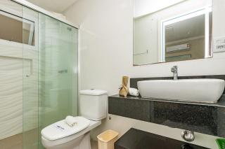 Yasmin 101 – Lindo Apartamento com Vista Panorâmica para o Mar em Quatro Ilhas, com Roupa de Cama e Toalhas Inclusas. - Bombinhas - 0