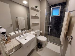 Book Santos Unique 1608 Frente ao mar com 2 Quartos - 2