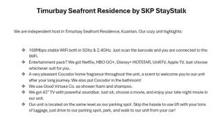 Timurbay Seafront Residences by SKP StayStalk - Kuantan - 9