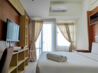 Cozy Studio at Vida View Makassar Apartment By Travelio - Pampang - 7