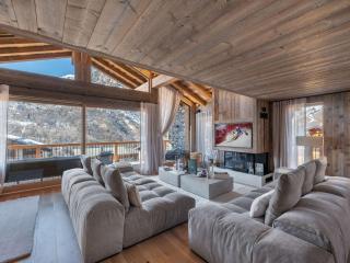 Chalet neuf avec piscine chauffée, espace détente, sauna, bain nordique et salle de cinéma - FR-1-570-57 - Saint-Marcel - 9