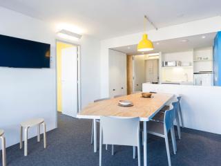 Appartement calme, rénové, balcon, près commerces et ski, 7-8 pers, parking inclus. WiFi gratuit. - FR-1-346-312 - Arc 1800 - 9