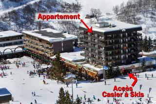 Les MENUIRES la Croisette Appt 6 pers Coeur de station - Les Menuires - 9