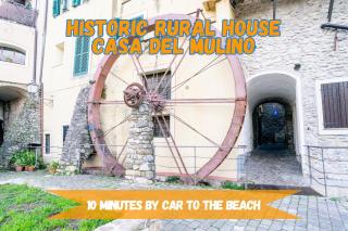10 Min from Sea, Historic Rural Casa Del Molino - Camporosso - 0