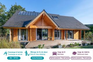 Séjour cosy, maison en bois pour 8 - Sarzeau - 9