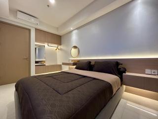 Gold Coast PIK Japandi Sunset Modern Living by stay with E - Jakarta - 7
