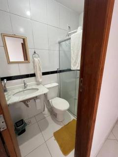 Apt com varanda no centro - 1