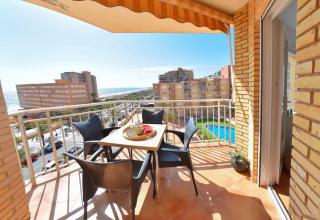 Seafront Apt in Arenales Beach, Pool & Parking - Arenales del Sol - 3