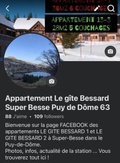 SUPER BESSE station LE GITE BESSARD 2 quartier bois de la reine 5 couchages - Vassivière - 3