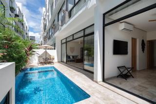 Private Pool Oasis Roof Terrace, Gym, Near Shop - Tulum - 8