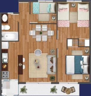 Departamento Céntrico y Acogedor en Pucón 6 personas - Pucón - 2