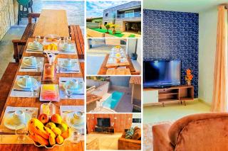 Refúgio Tropical Casa de Praia com Piscina Aquecida e 4 Suítes e garagem 3 carros, 800 mtrs da praia internet 700 mbps, condomínio privado com pista de skate , quadra de futevôlei , campos e quadras de futebol! - Cabo Frío - 3