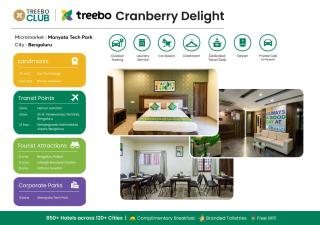 Treebo Cranberry Delight, Manyata Tech Park - Bangalore - 3