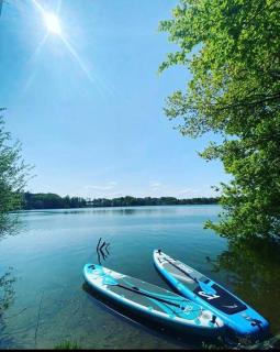 Bungalow am See mit Extras Sauna, E-Bikes und Stand up Paddle - Seehof - 6