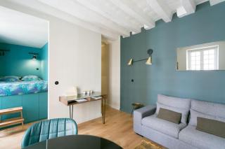 Romantic Brand New Suite in Central Paris, Bathroom, Kitchen - París - 0