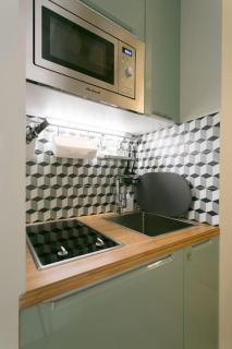 Romantic Brand New Suite in Central Paris, Bathroom, Kitchen - París - 2