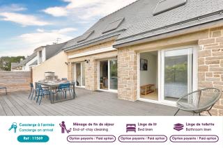 À 250m de la plage - Grande maison pour 8 - Arzon - 9