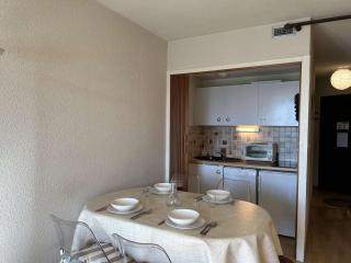 Studio montagne 4 pers. avec balcon, pistes à 100m, parking, local à skis - Montgenèvre - FR-1-330D-77 - 8