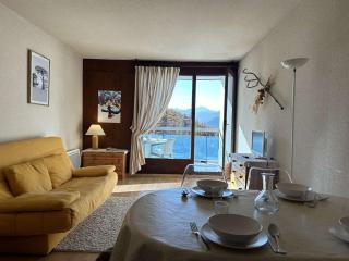 Studio montagne 4 pers. avec balcon, pistes à 100m, parking, local à skis - Montgenèvre - FR-1-330D-77 - 1