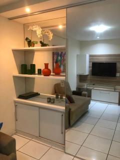 Flat mobiliado 1q em Boa Viagem - Edf Golden One - Recife - 8