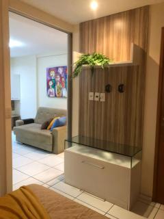 Flat mobiliado 1q em Boa Viagem - Edf Golden One - Recife - 7