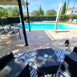 App jacuzzi & piscine privée - loveroom - Suite Emeraude - Rocbaron - 7