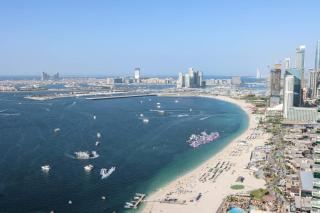 Livbnb - Boho Chic 3B Retreat with Sea View Address Beach Resort - Dubai - 5