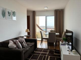 Apartamento com varanda 9 min da praia na Cohama - São Luís - 0