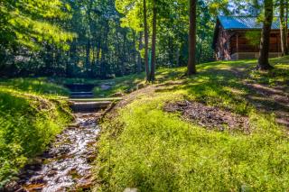 Secluded Cabin with On-Site Creek and Trails! - - 0