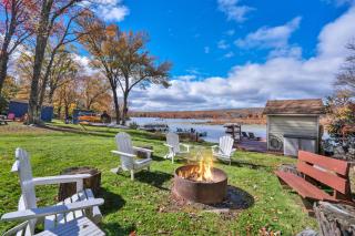 Lakefront A-frame, Dock, Kayaks, Fire Place - Lake Ariel - 7