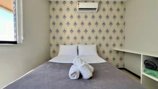 Edf Casabela - Apartamento Beira Mar com 2 quartos sendo 1 suíte com vista para as piscinais naturais com ar condicionado em todos os quartos e na sala - 1 vaga de garagem - Maceió - 6