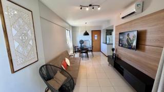 Edf Casabela - Apartamento Beira Mar com 2 quartos sendo 1 suíte com vista para as piscinais naturais com ar condicionado em todos os quartos e na sala - 1 vaga de garagem - Maceió - 9