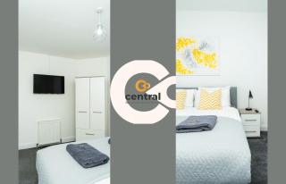 Haywood by CENTRAL SERVICED APARTMENTS - 2 Bedroom - Short & Long Term Stays - Fast Wi-Fi - FREE Street Parking - Sleeps 4 - 2 x King Beds - Smart TVs in All Rooms - Modern - Weekly & Monthly Offers - Trade Stays - Close to A90 - CENTRAL SHORT LETS DUNDEE - 6