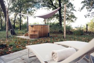 Sallands natuurhuisje Hellendoorn hottub Metz - 9