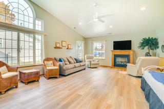 Steps to Long Lake Cabin with Patio in Harrison! - 8