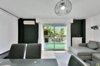 Le Sun Valley - Vidéoprojecteur et Terrasse Zen - Cannes - 5
