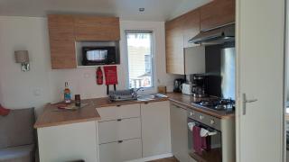 MH 480 2ch 2sdb 40m2 dans camping 4 étoiles avec parc aquatique - Saint-Julien-en-Born - 5
