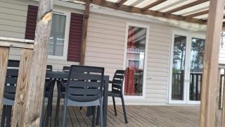 MH 480 2ch 2sdb 40m2 dans camping 4 étoiles avec parc aquatique - Saint-Julien-en-Born - 8