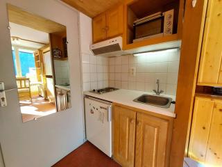 Studio cosy 17m² pour 2 pers. à Plan Peisey, animaux admis - FR-1-757-111 - 3