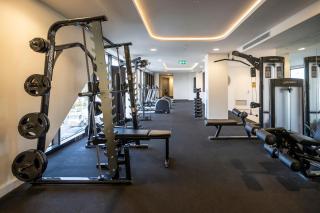 Modern 2BR Abode with Balcony View Gym Access - 5