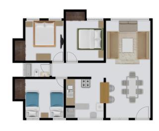 9DR 3-Bedroom Apartment Near Monumental Area - Santiago de los Caballeros - 4