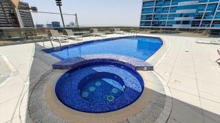 Wonderful Studio near Golf Course at The Spirit Tower in Sports City - Dubai - 9