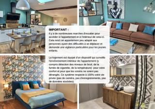 Myzenplace - Duplex 100m2 cosy, atypique, situation idéale, parking - Montélimar - 1