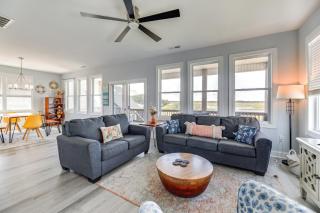 Marsh Views and Fire Pit North Topsail Beach Home - North Topsail Beach - 5