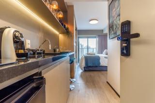 Studios no melhor ponto de Moema Garagem lazer e Metrô perto WIFI grátis - São Paulo - 9