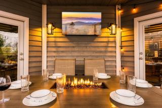 Mountain Moonrise 3BR 3BA - Scenic Falls, Mtn View, Hot Tub, Gameroom, Firepit - Sleep 8- - 8